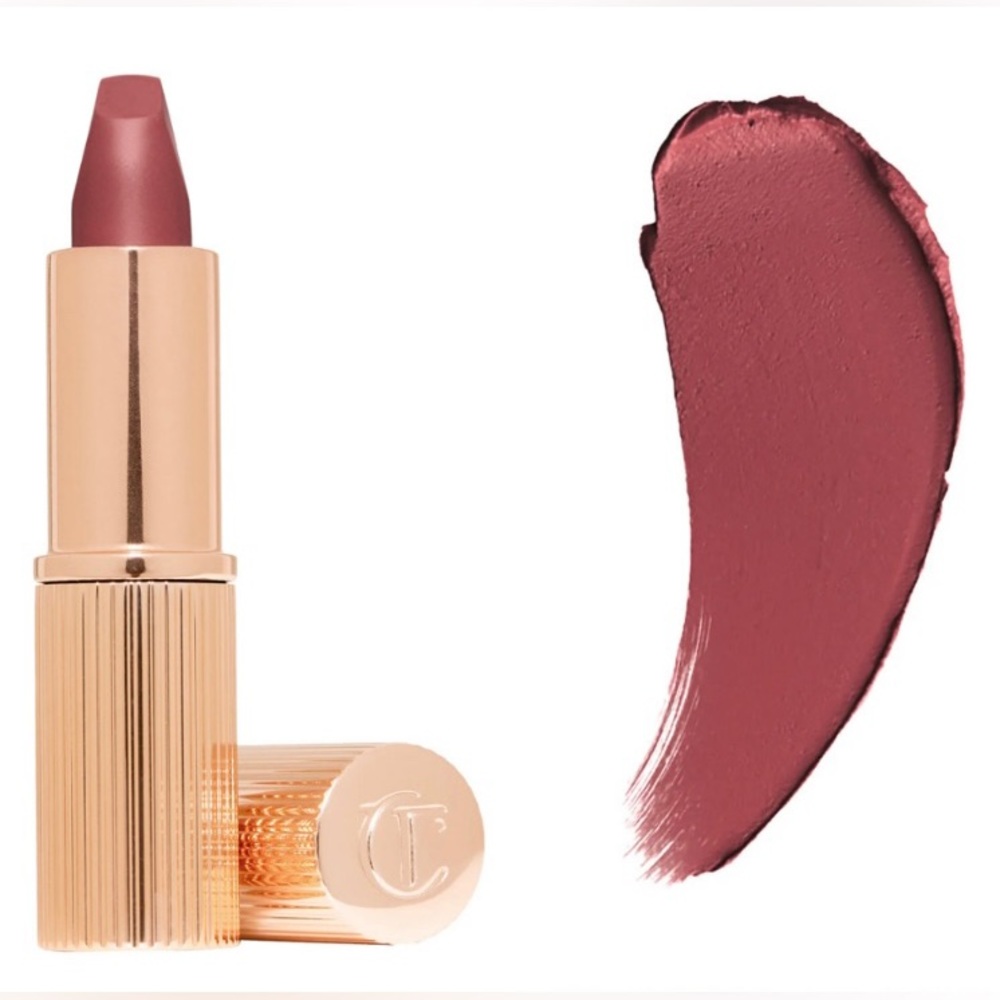 NIB Charlotte Tilbury Pillow Talk Lipstick mini 1.1g